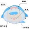 Cute cartoon throw pillows, Kanglewu dolls, plush toys, dolls, PP cotton elastic super soft, custom-made and ordered details Picture